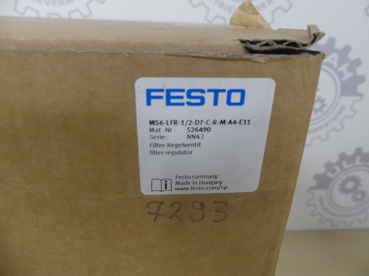 FESTO MS6-LFR-1/2-D7-C-R-M-A4-E11