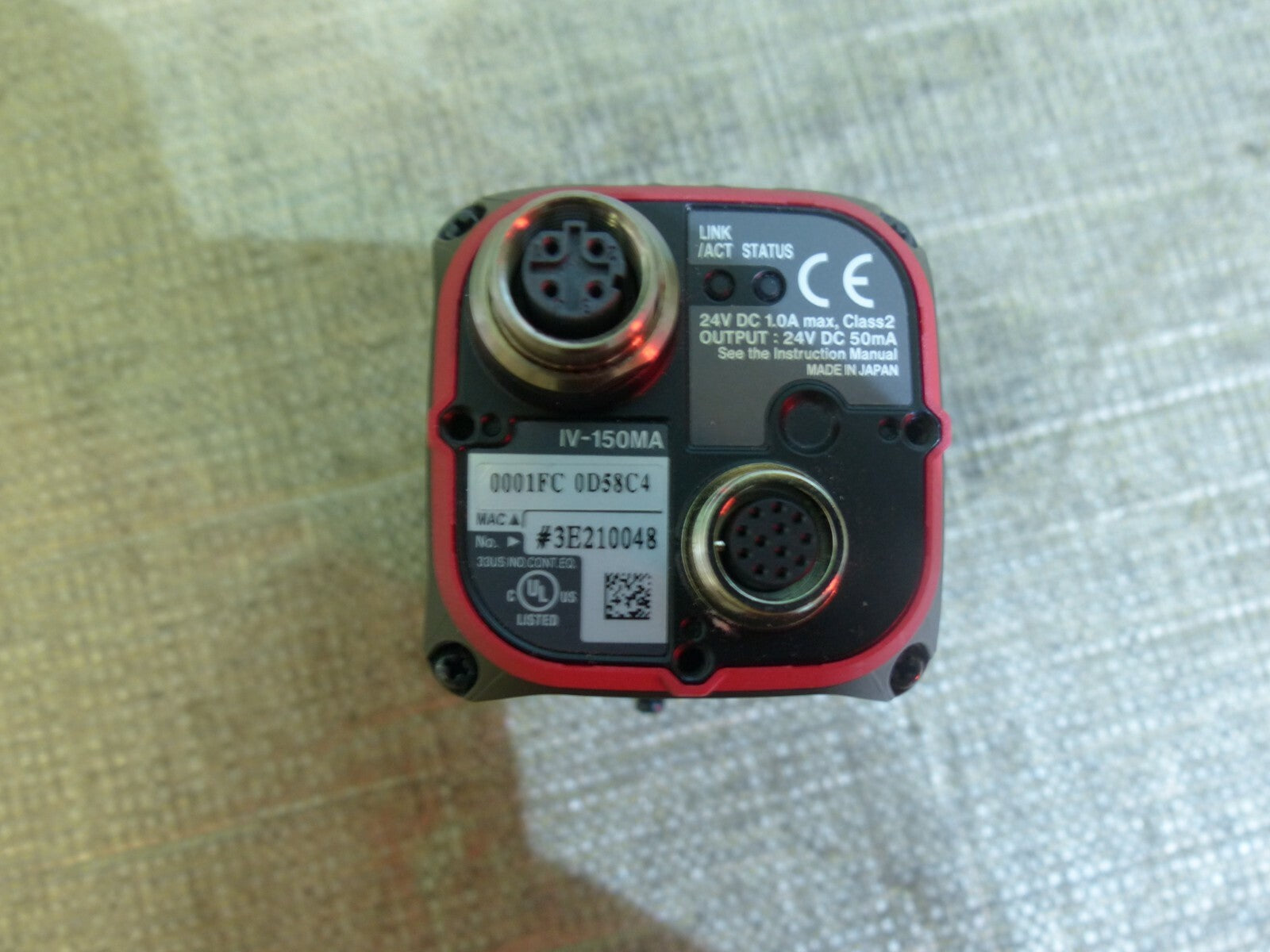  KEYENCE VISION SENSOR  IV-150MA // 1111FC 0D58C4  s.Bilder