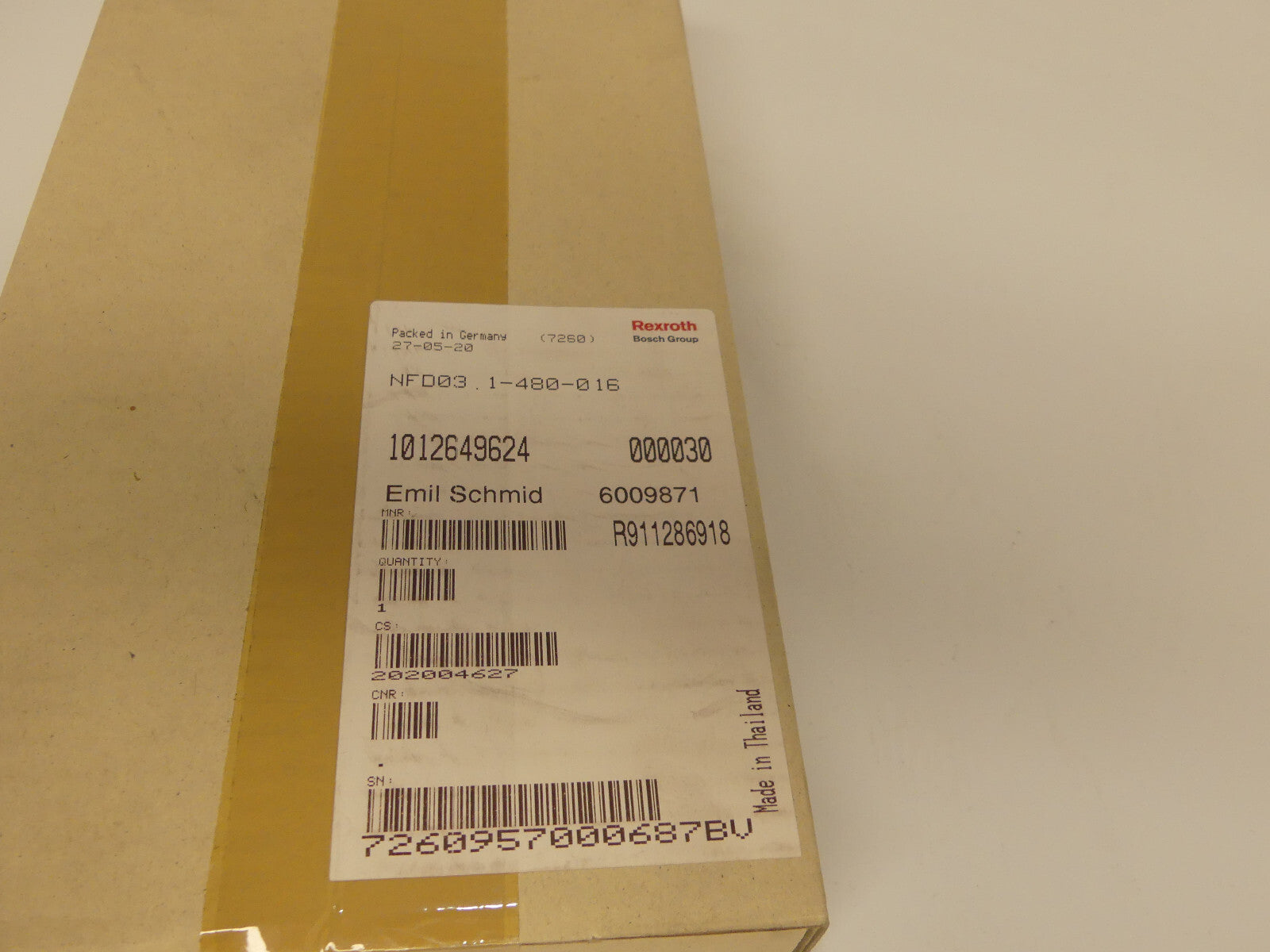 Rexroth NFD03.1-480-016 Netzfilter Line Filter 480 V