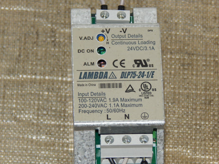  Lambda   DLP75-24-1/E  Power Supply used