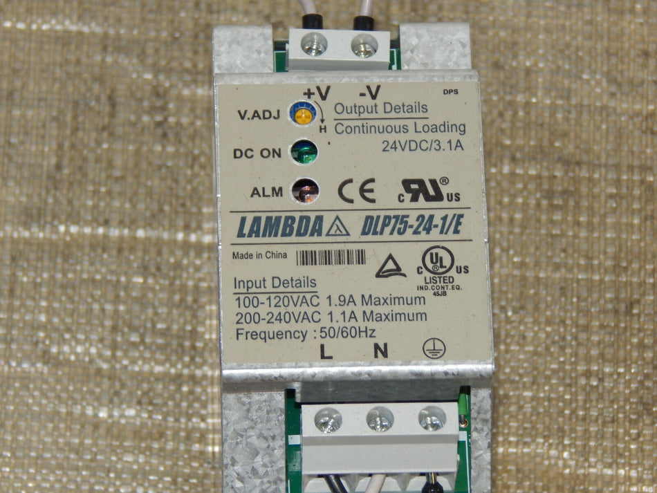  Lambda   DLP75-24-1/E  Power Supply used