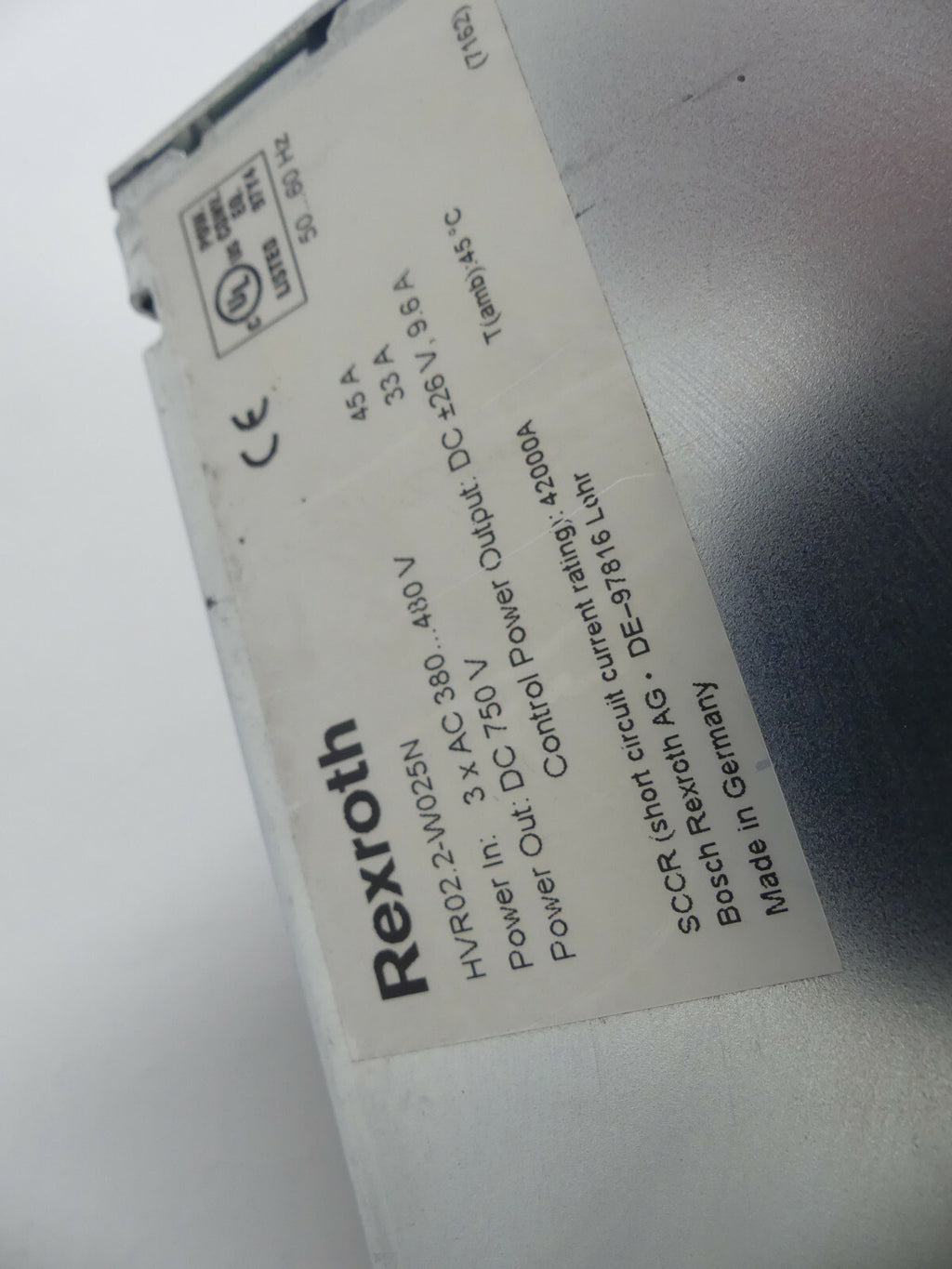 Rexroth HVR02.2-W025N