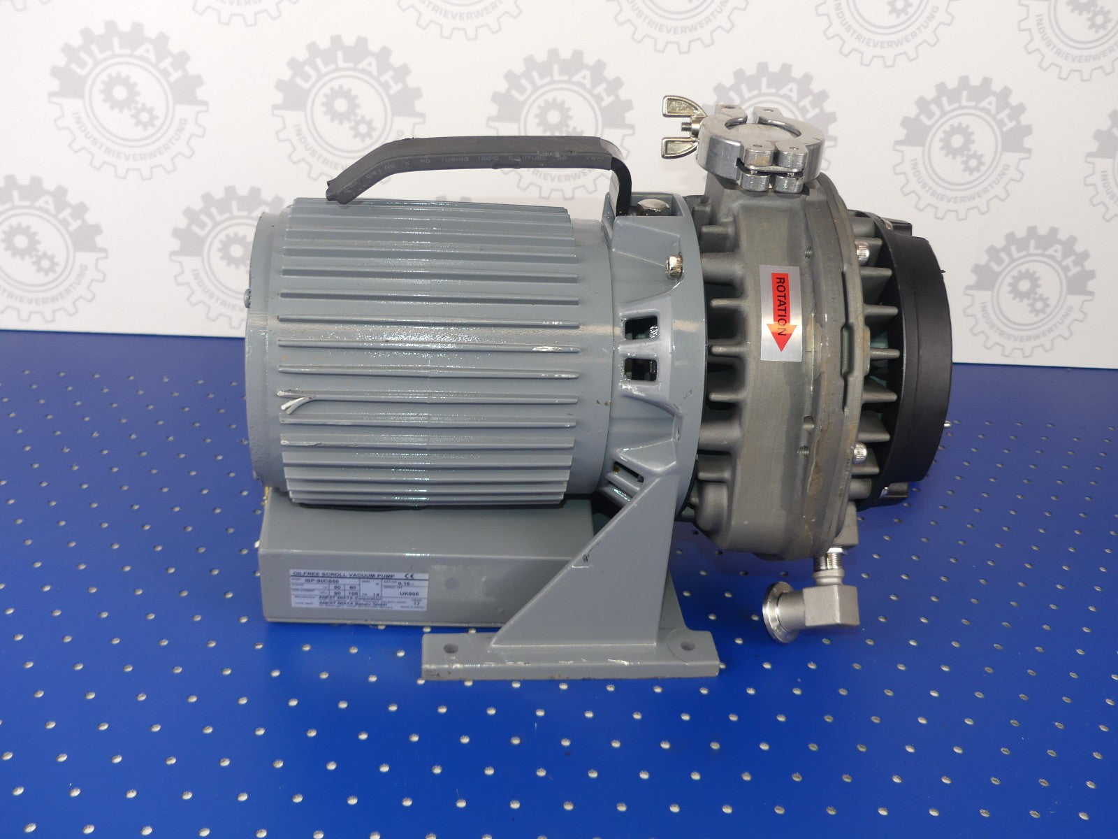 ANEST IWATA SCROLL MEISTER OILFREE SCROLL VACUUM PUMP ISP-90CS50