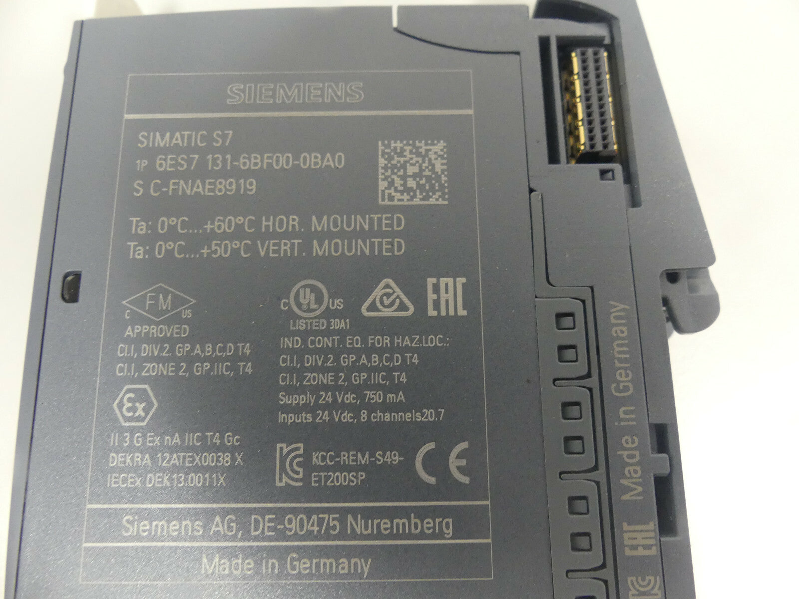Siemens 6ES7131-6BF00-0BA0