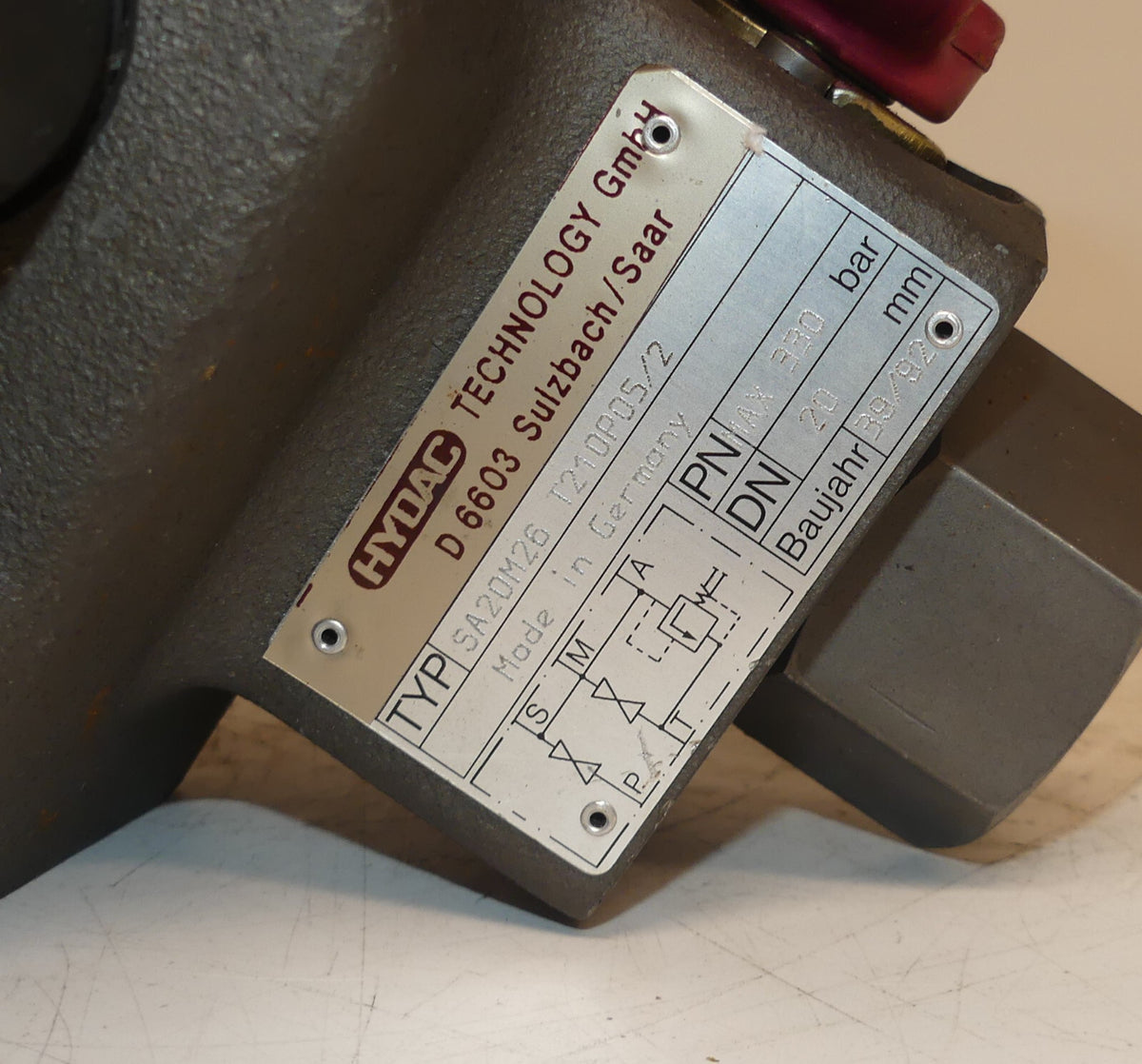 HYDAC SA20M26 T210P05/2