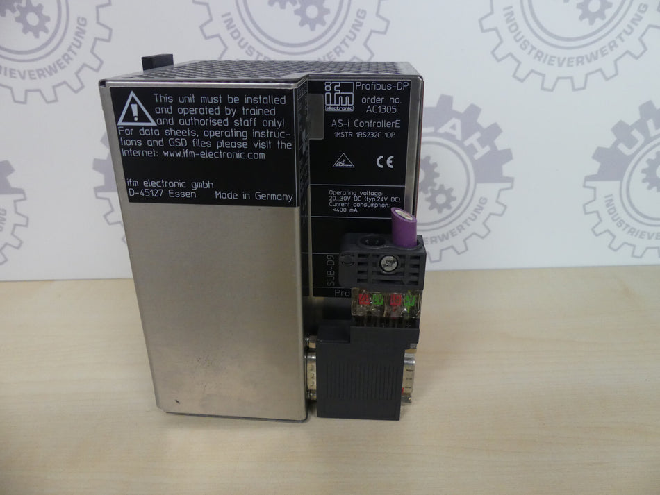 IFM PROFIBUS-DP AC1305 AS-i ControllerE 1MSTR 1RS232C 1DP