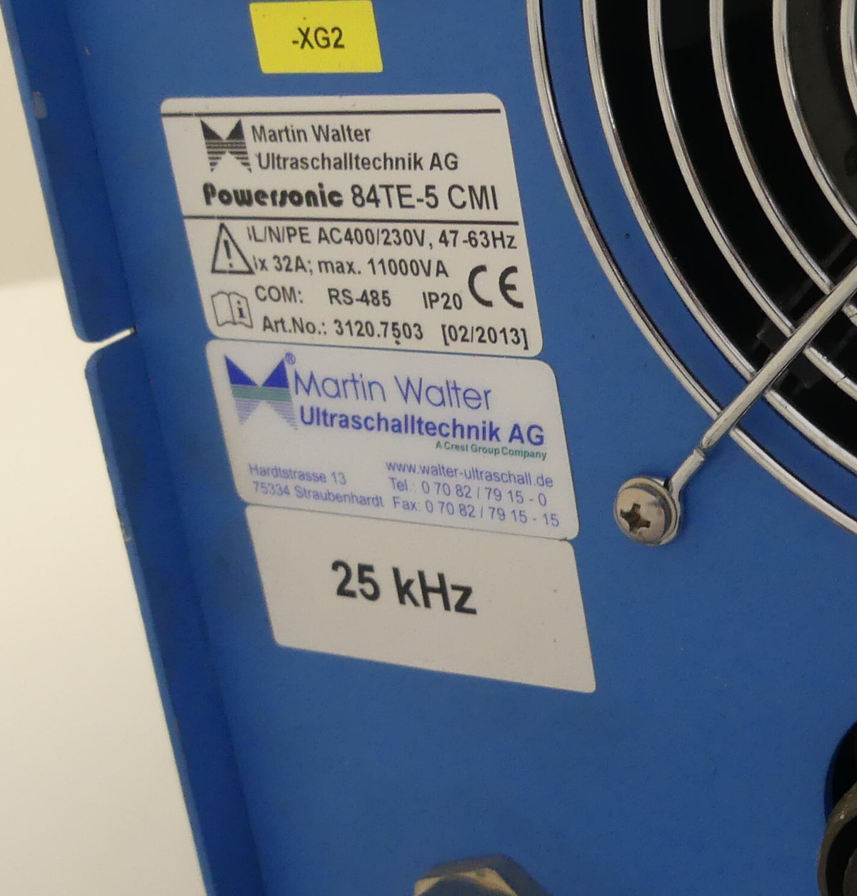 Martin Walter Powersonic 84TE-5 CMI