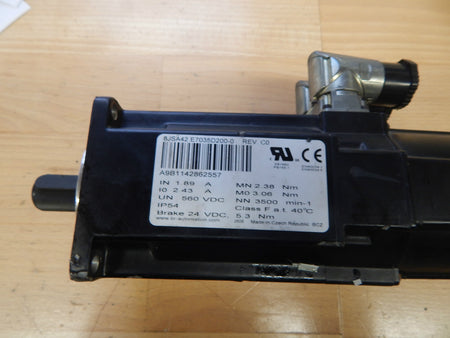 B&R Automation Servomotor 8JSA42.E7035D200.0