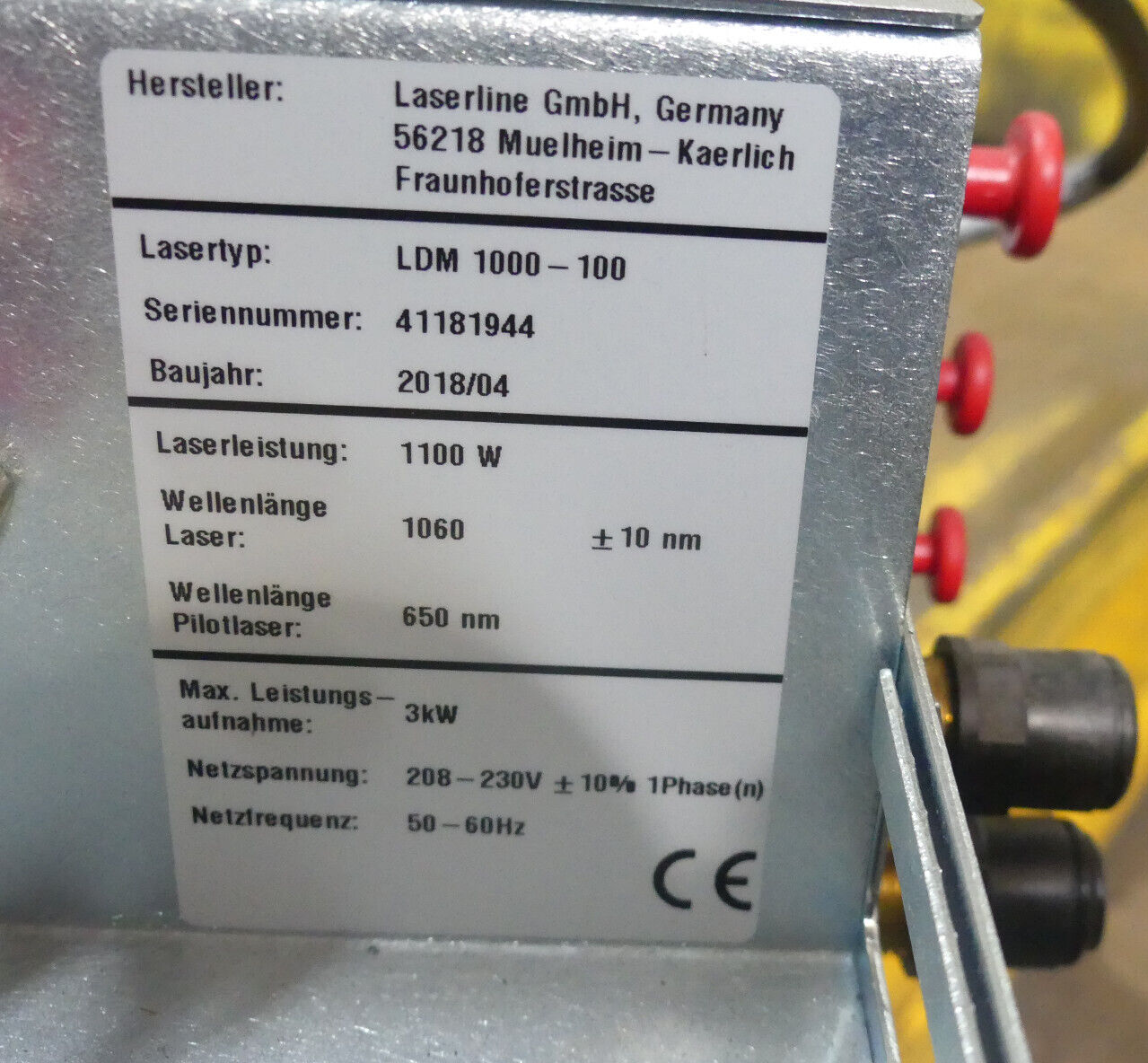 laserline LDM 1000-100  SN:41181944  B.j 2018/04 used s.Bilder