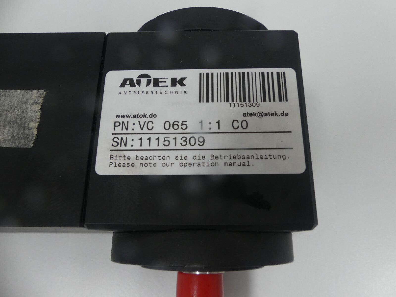 Atek PN: VC 065 1:1 C0