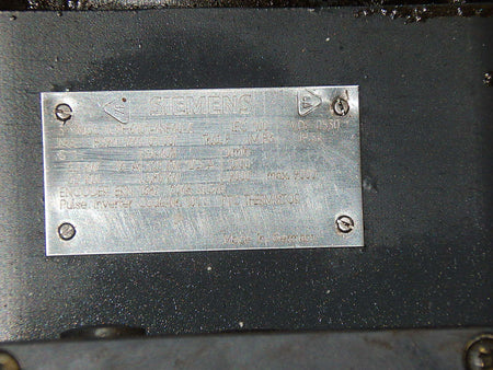  Siemens  3~Motor  1PH6101-4NF40-Z  used