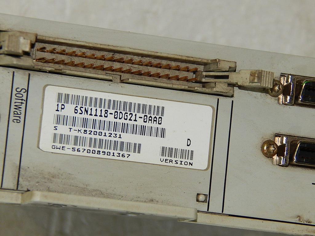  Siemens Regelkarte Simodrive 6SN1118-0DG21-0AA0 used