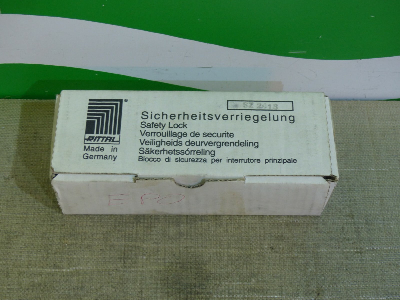  Rittal SZ 2418 SZ2418 Sicherheitsverriegelung s.Bilder