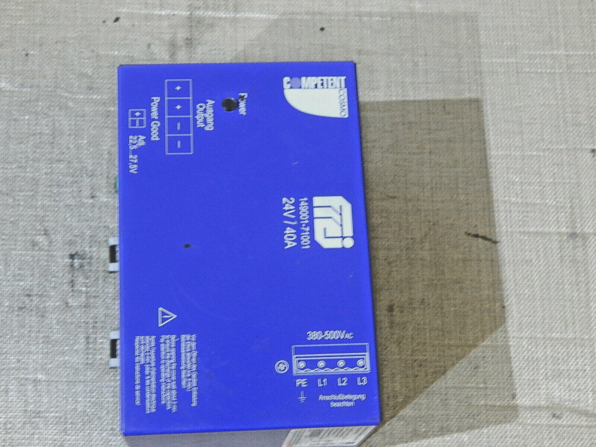 Competent Cosmo Power Supply 24V/40A  149001-71001 Used