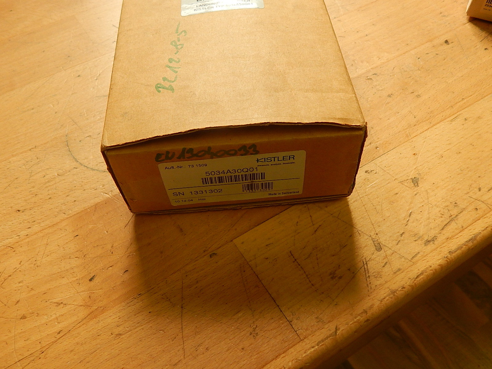  Kistler Landungverstarker  type 5034A30Q01, SN. 1331302 New