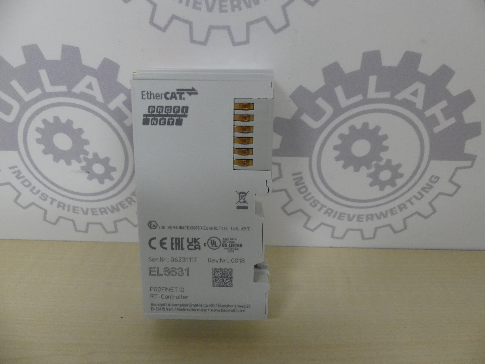 Beckhoff EL6631  Controller