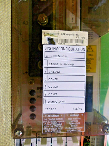 Indramat DDS02.1-W100-D