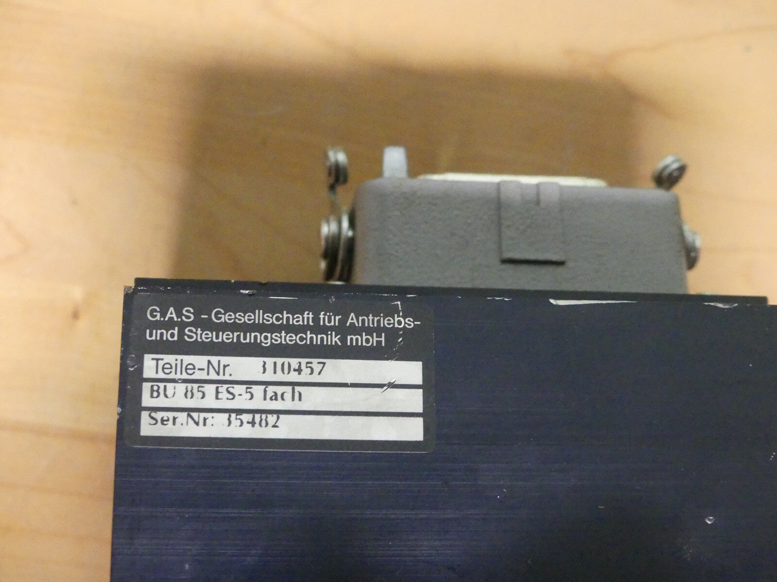 G.A.S-Gesellschaft BU 85 ES-5 fach Teile-Nr. 110457