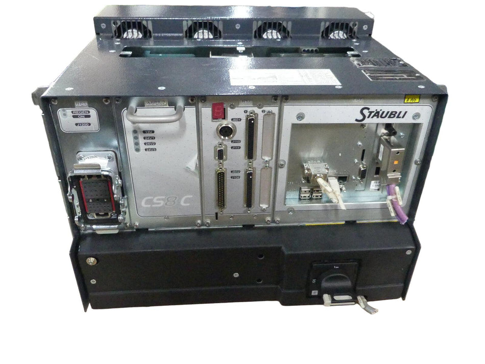 STÄUBLI Robot Controller CS8C bmn RS80  s.Bilder