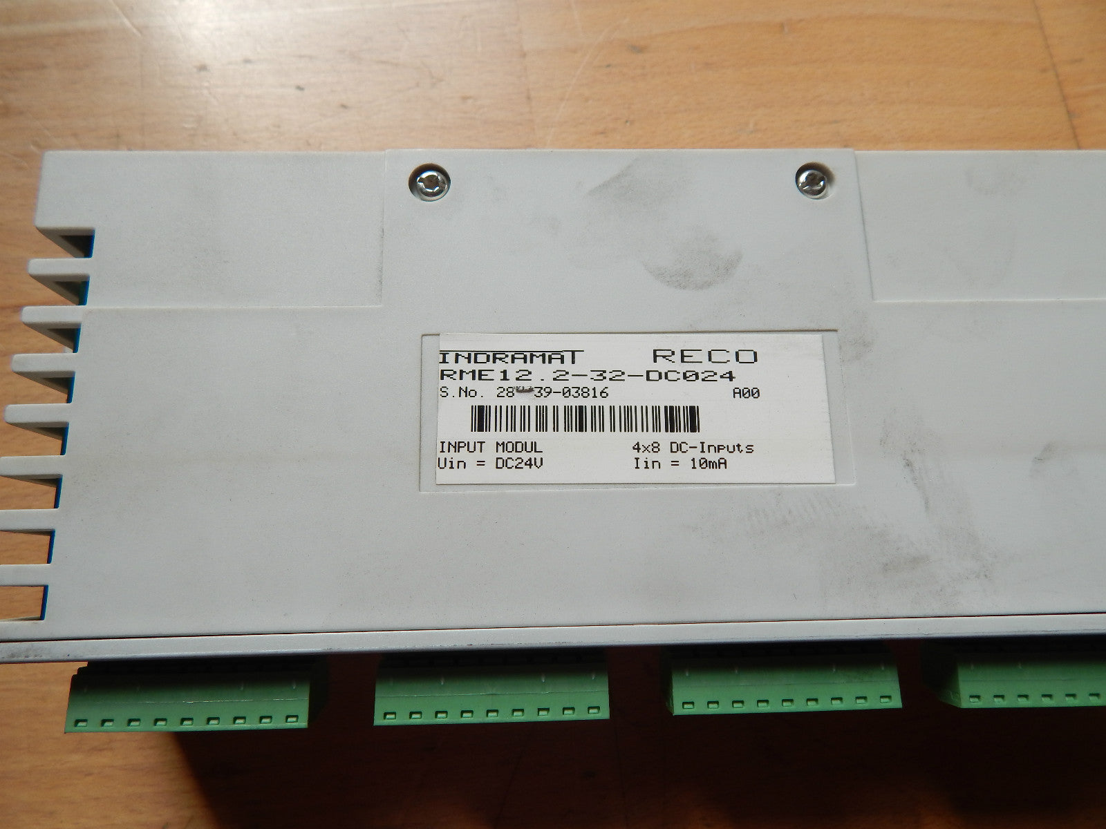 Indramat RECO RME12.2-32-DC024 Input - Modul   -used-