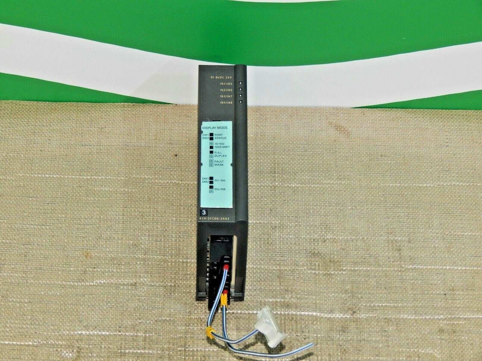  Siemens Simatic NET 414-3FC00-2AA2 DI 8xDC 24V A5E00243808 used