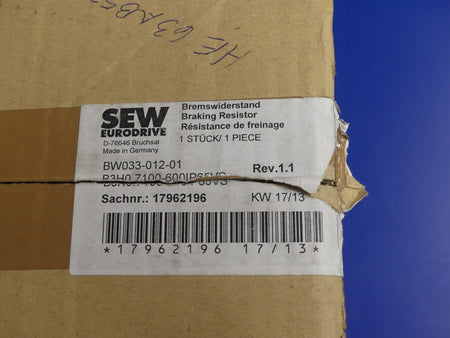 SEW Eurodrive BW033-012-01 17962196