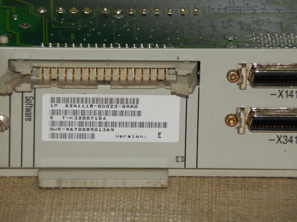 SIEMENS Simodrive Regelungseinschub 6SN1118-0DG23-0AA0 Version: E