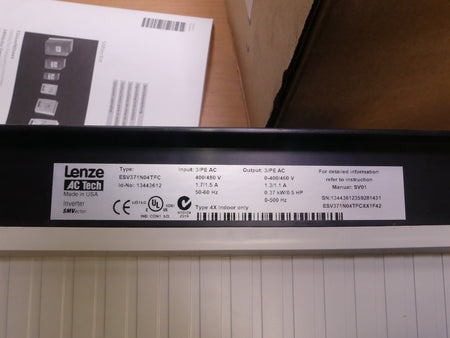 LENZE AC Tech ESV371N04TFCXX1F42