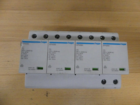 HAGER SPN 080 + SPN 801R