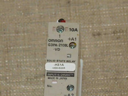  OMRON Halbleiterrelais G3PA-210BL-VD used