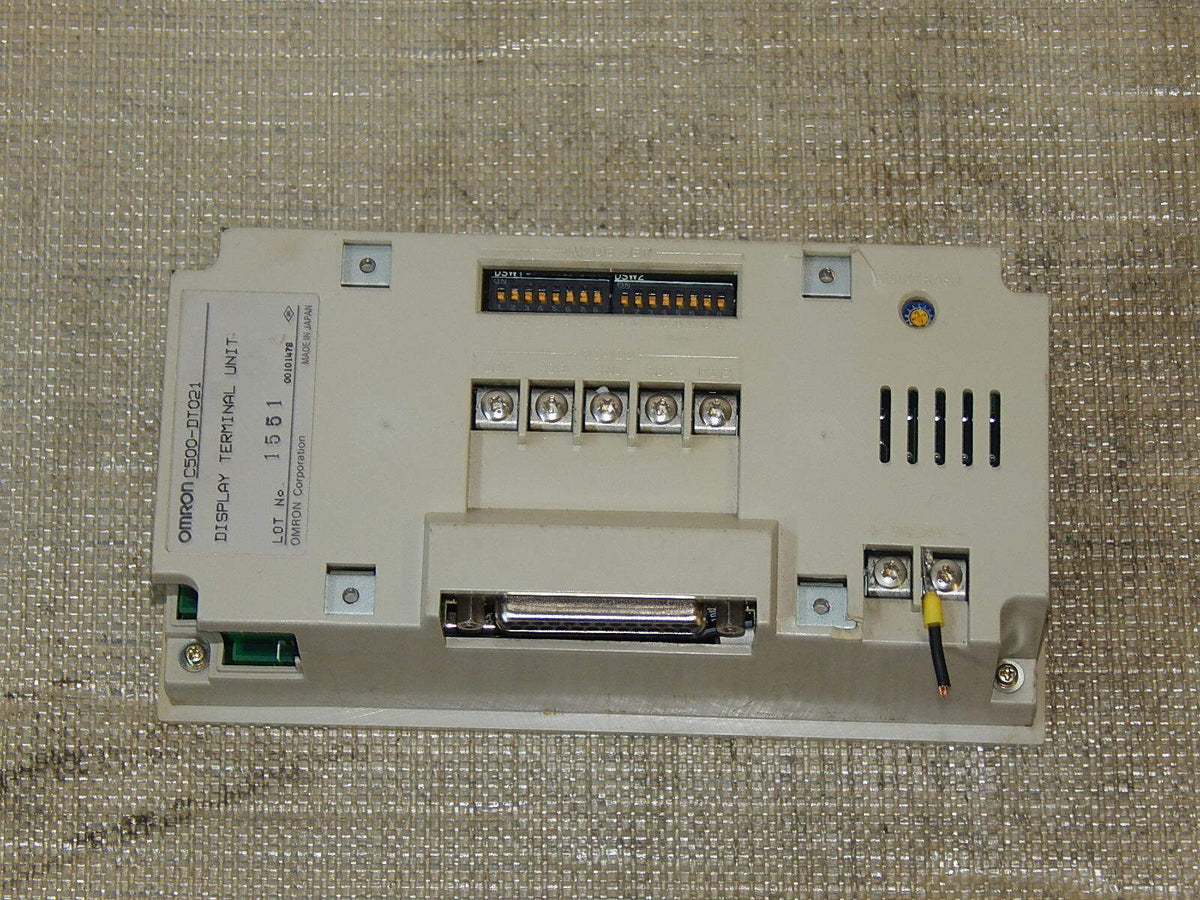  Omron C500-DT021 Display Terminal Einheit  used