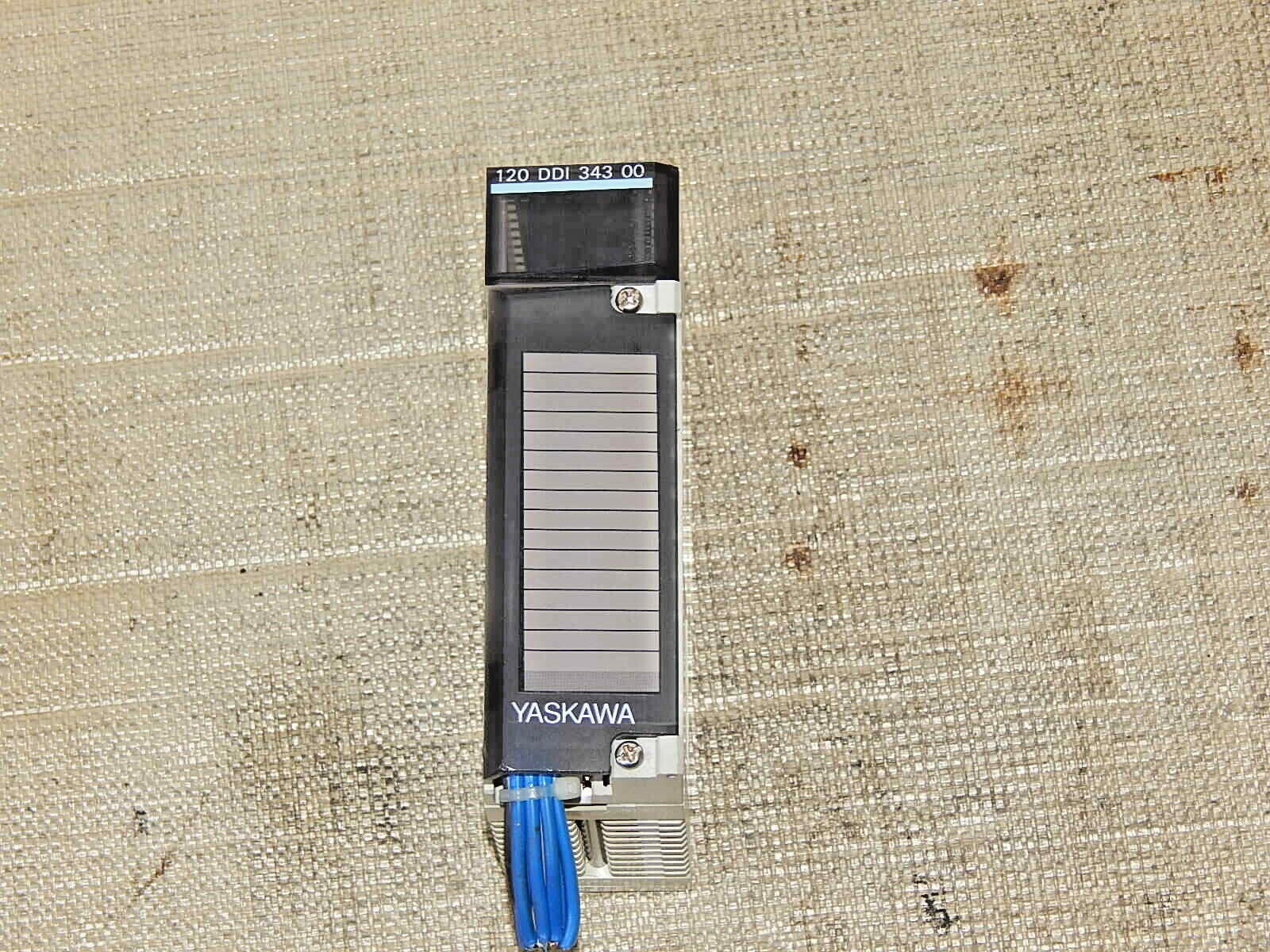  Yaskawa Relais Leistung Modul 120DDI34300 Memocon GL120 JAMSC-120DDI34300 used