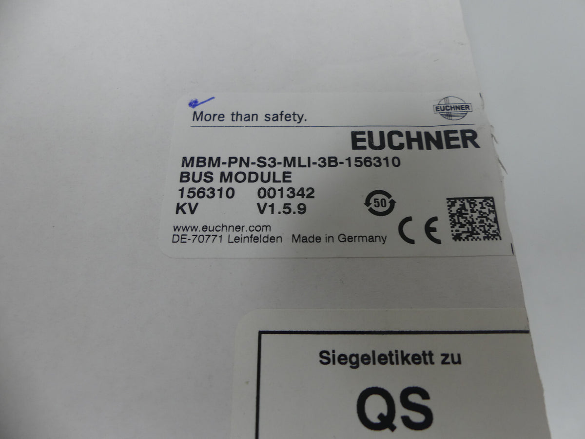 Euchner MBM-PN-S3-MLI-3B-156310