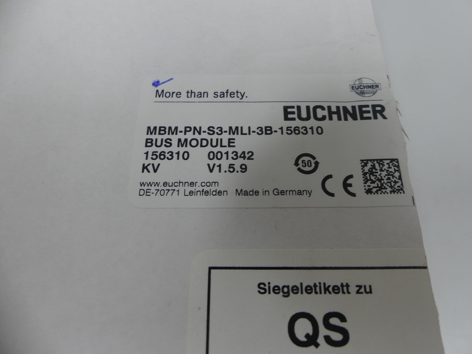 Euchner MBM-PN-S3-MLI-3B-156310