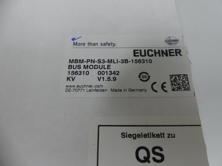 Euchner MBM-PN-S3-MLI-3B-156310