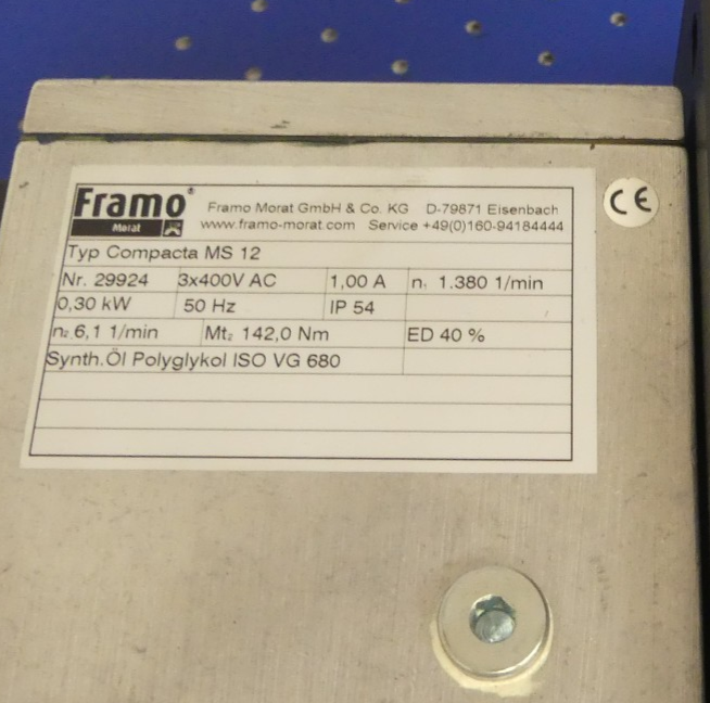 Framo Morat Compacta MS 12