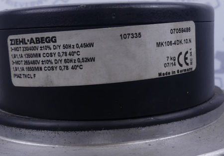 ZIEHL-ABEGG Drehgeber MK108-4DK.10.N