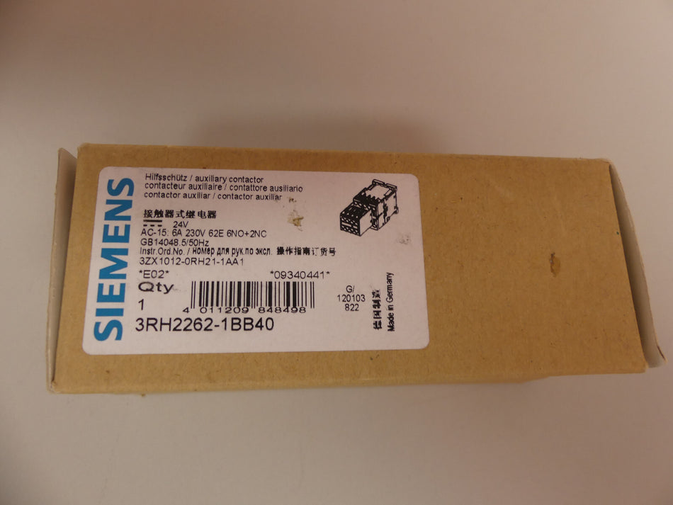 Siemens 3RH2262-1BB40 Relais Hilfsschütz