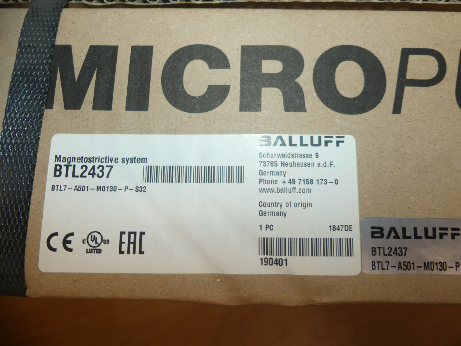 balluff micropulse  btl2437  btl7-a501-m0130-p-s32