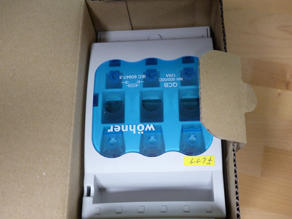 Wöhner Anschlussklemmenplatte 33416000 s.Bilder