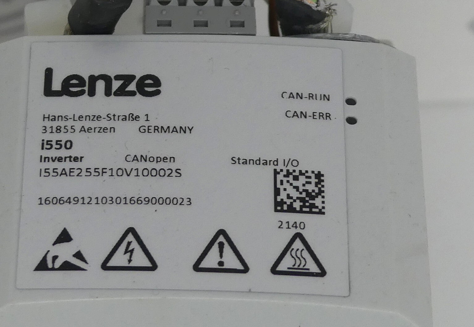 Lenze  i550  I55AE255F10V10002S / 7,5 KW