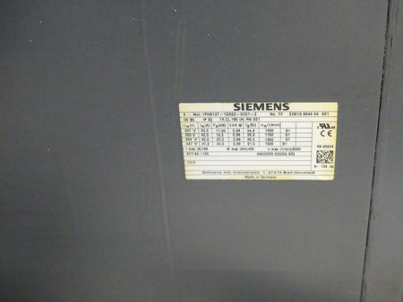 Siemens 1PH8137-1DD02-0CE1-Z