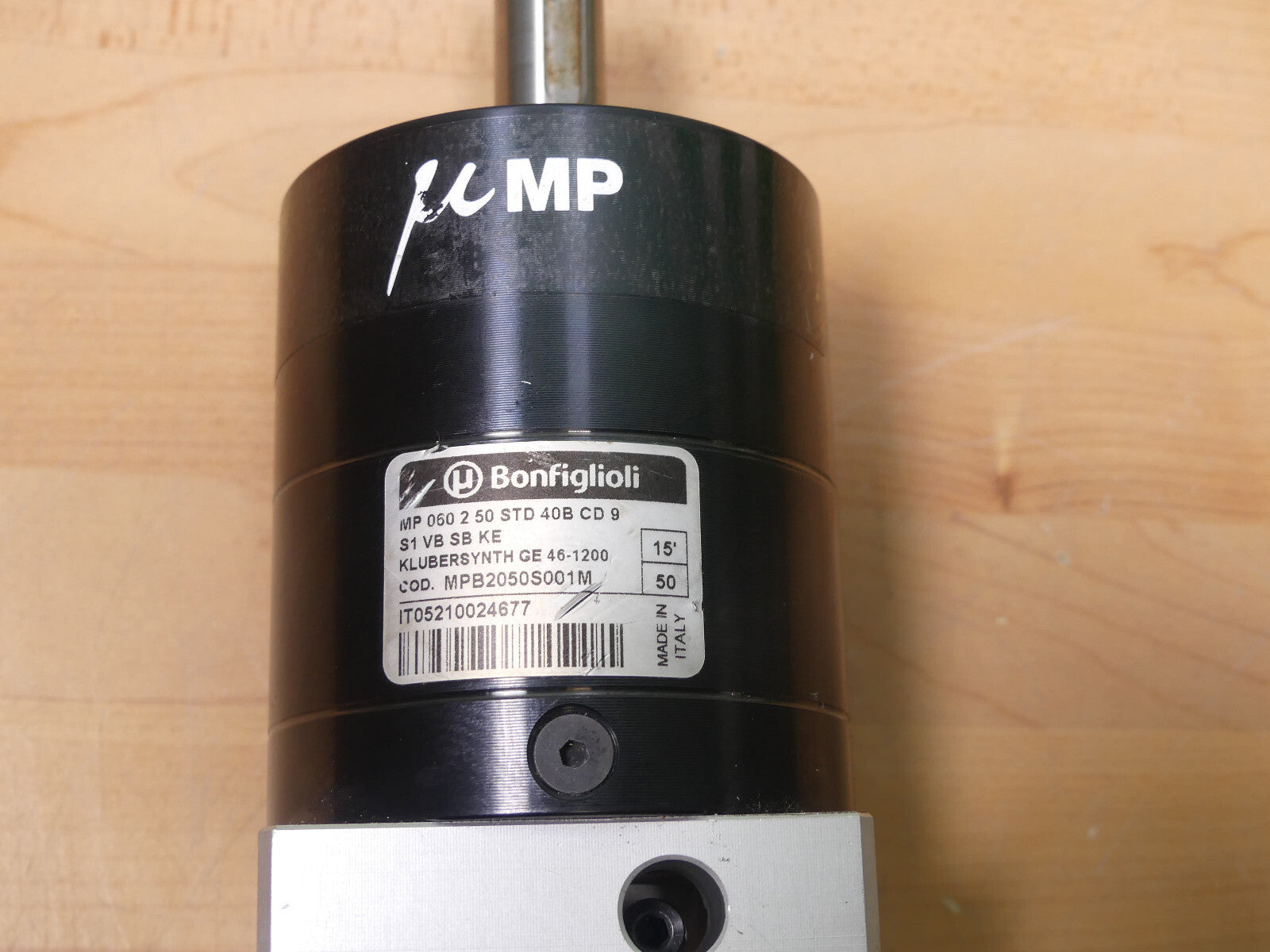 Bonfiglioli Getriebe MP 0602 50 STD 40B CD 9 S1 VB SB KE