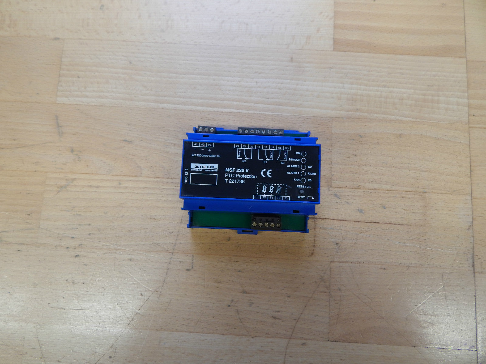 Ziehl MSF 220 V  PTC Protection T 221736