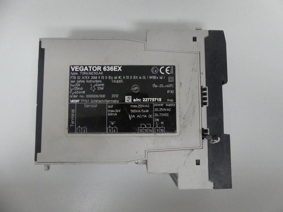 VEGATOR 636EX T0R636EX0.AK