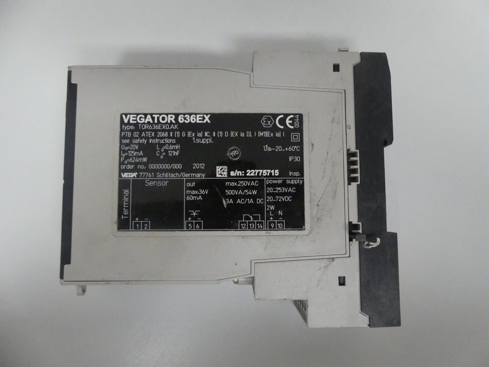 VEGATOR 636EX T0R636EX0.AK