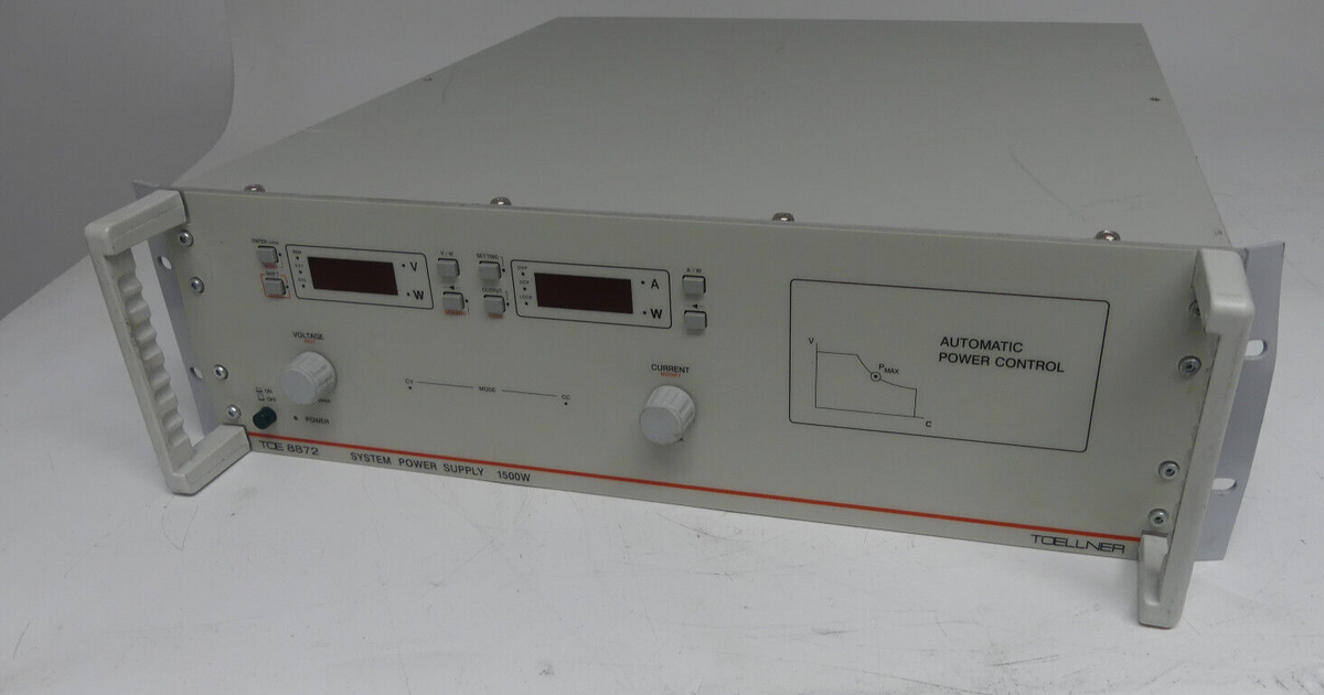 Toellner TOE 8872-60, DC-Netzteil, 80 V, 1500 W, OPT: 015