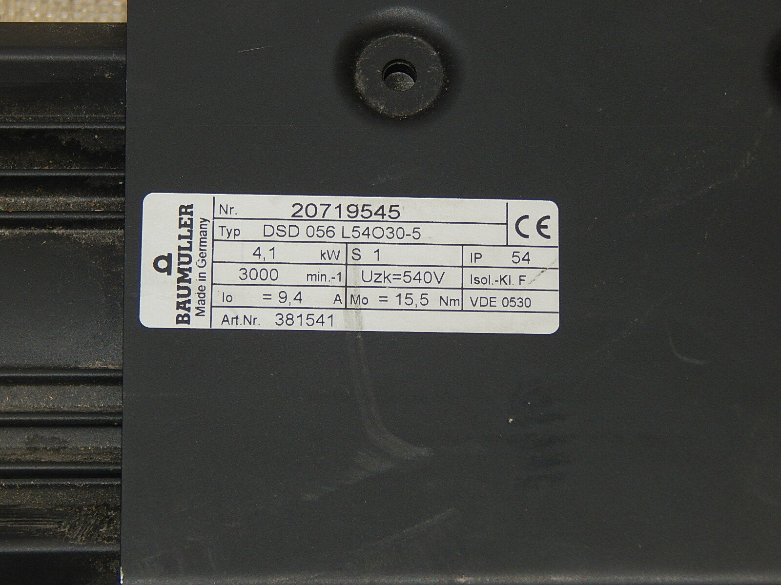 BAUMÜLLER   DSD 056 L54O30-5 Top Zustand 