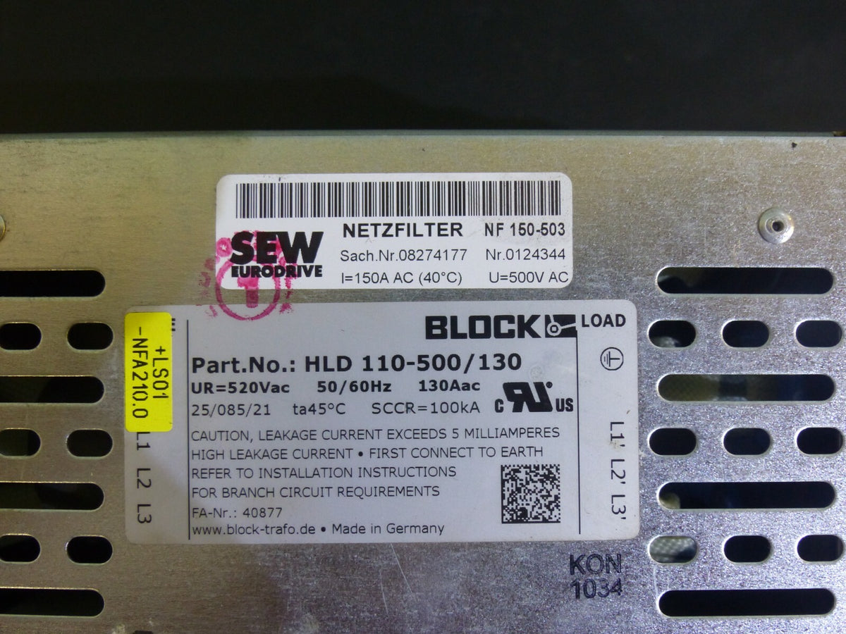 Block HLD110-500/130