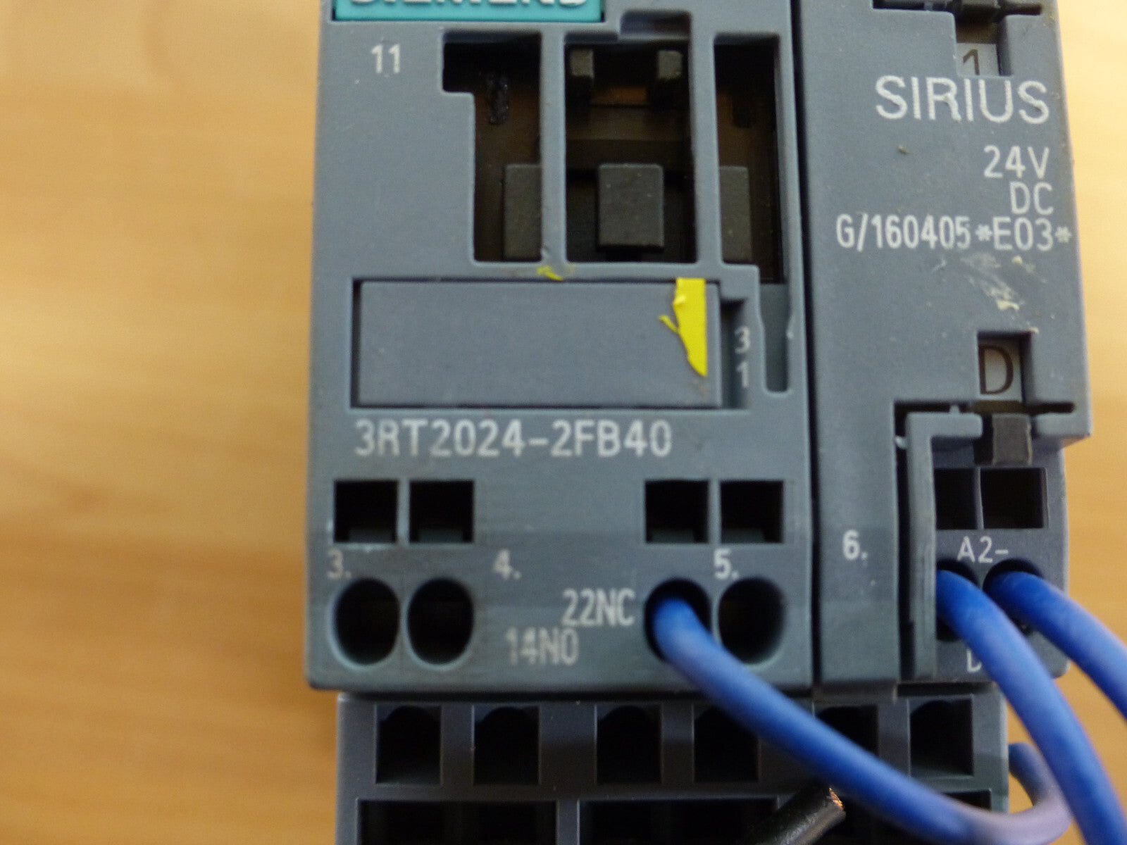 Siemens Dig.Industr. Schütz 3RT2024-2FB40 used